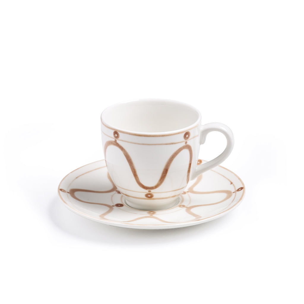 Serenity Beige Coffee or Tea Cup