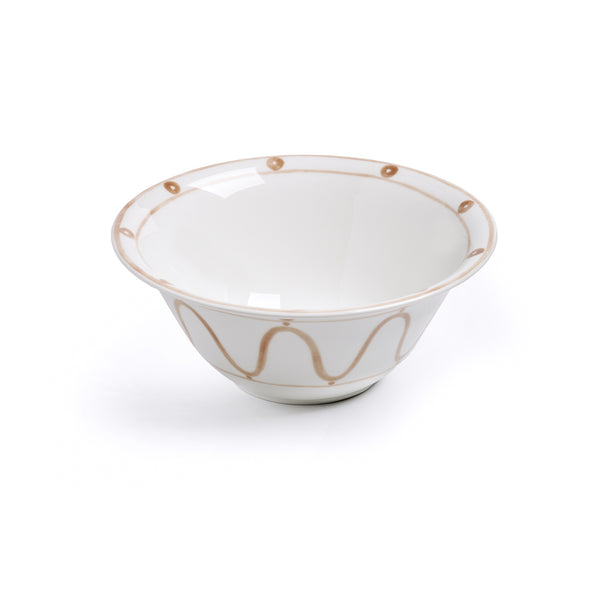 Themis Z Serenity Beige Salad Bowl