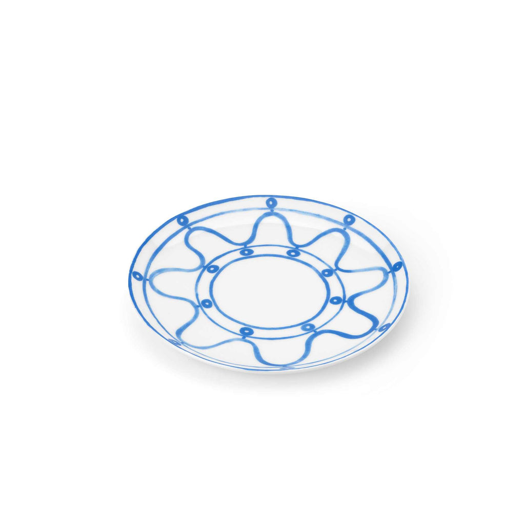 Serenity Blue Dessert Plate – Themis Z