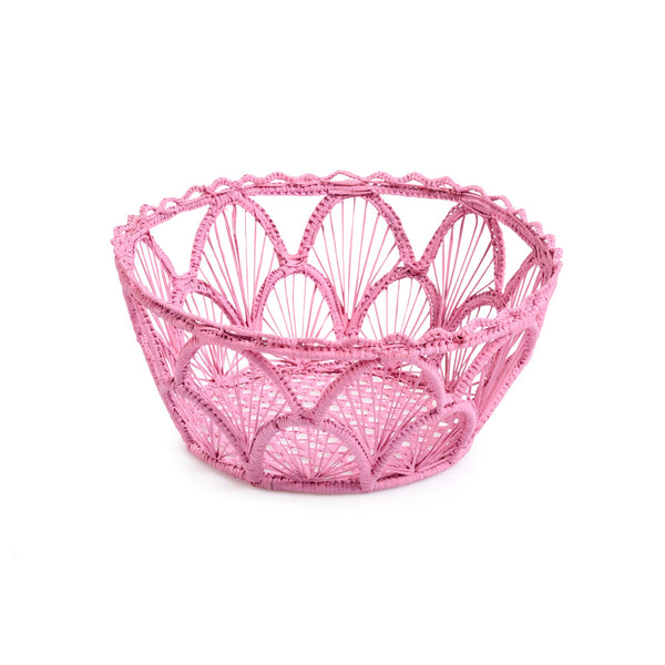Symi Pink Iraka Palm Breadbasket