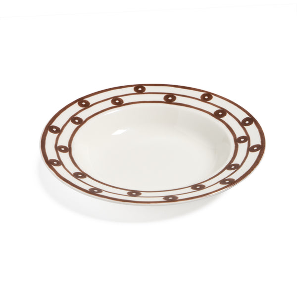 Kyma Brown Soup Plate