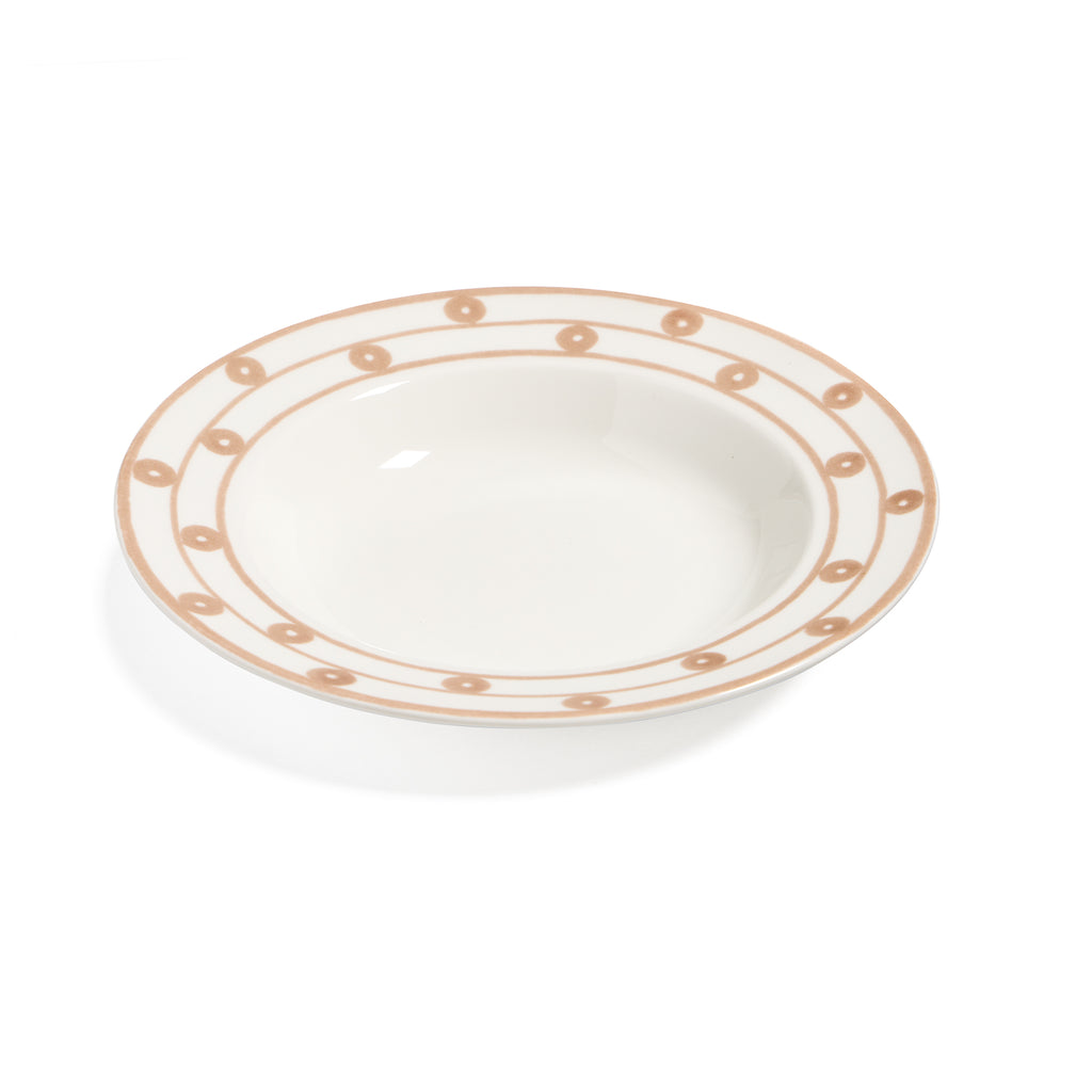 Serenity Beige Soup Plate
