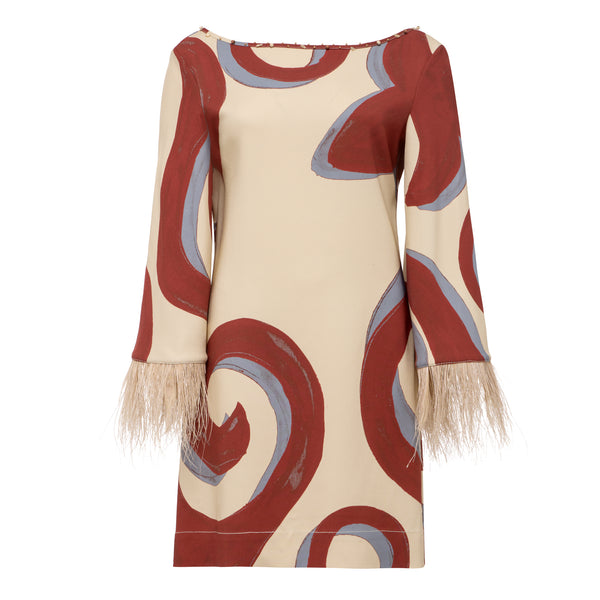 Kyra Sabra Silk Mini Dress