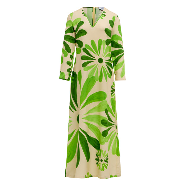 Flora V-Neck Maxi Dress