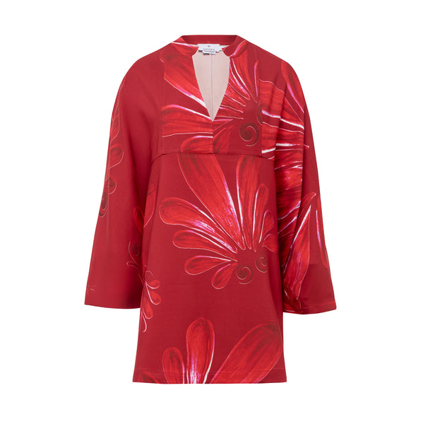 Leda Sabra Silk Mini Dress