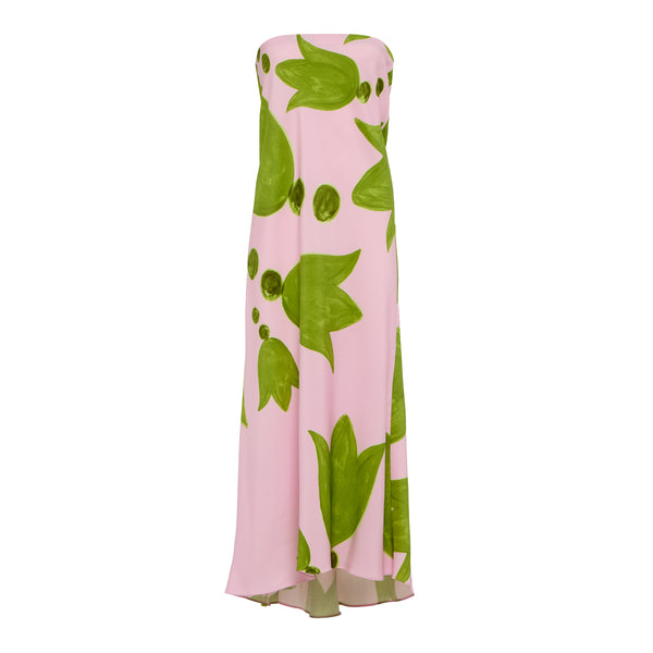 Eudora Strapless Long Dress