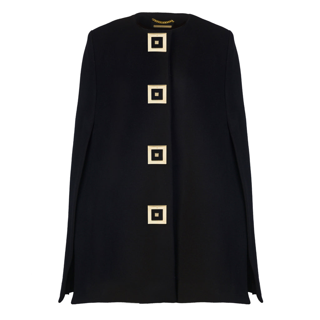 Infinity Gold Black Cape – Themis Z