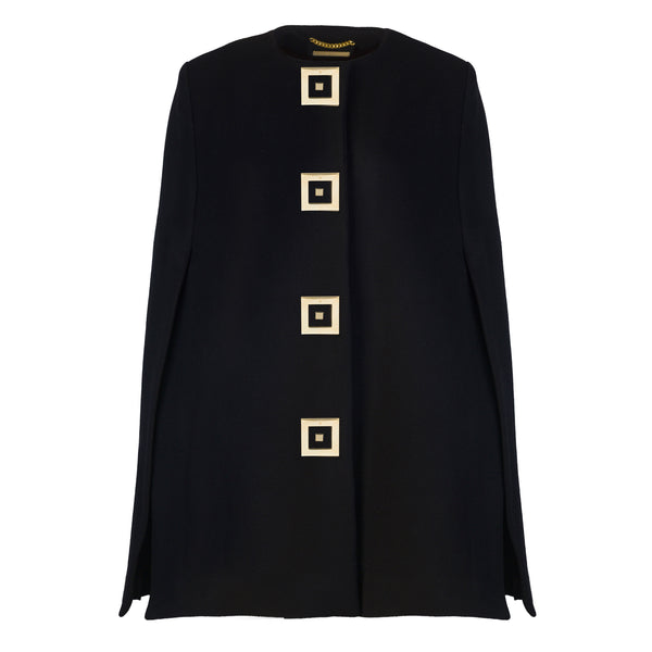 Infinity Gold Black Cape