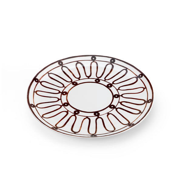 Kyma Brown Dinner Plate