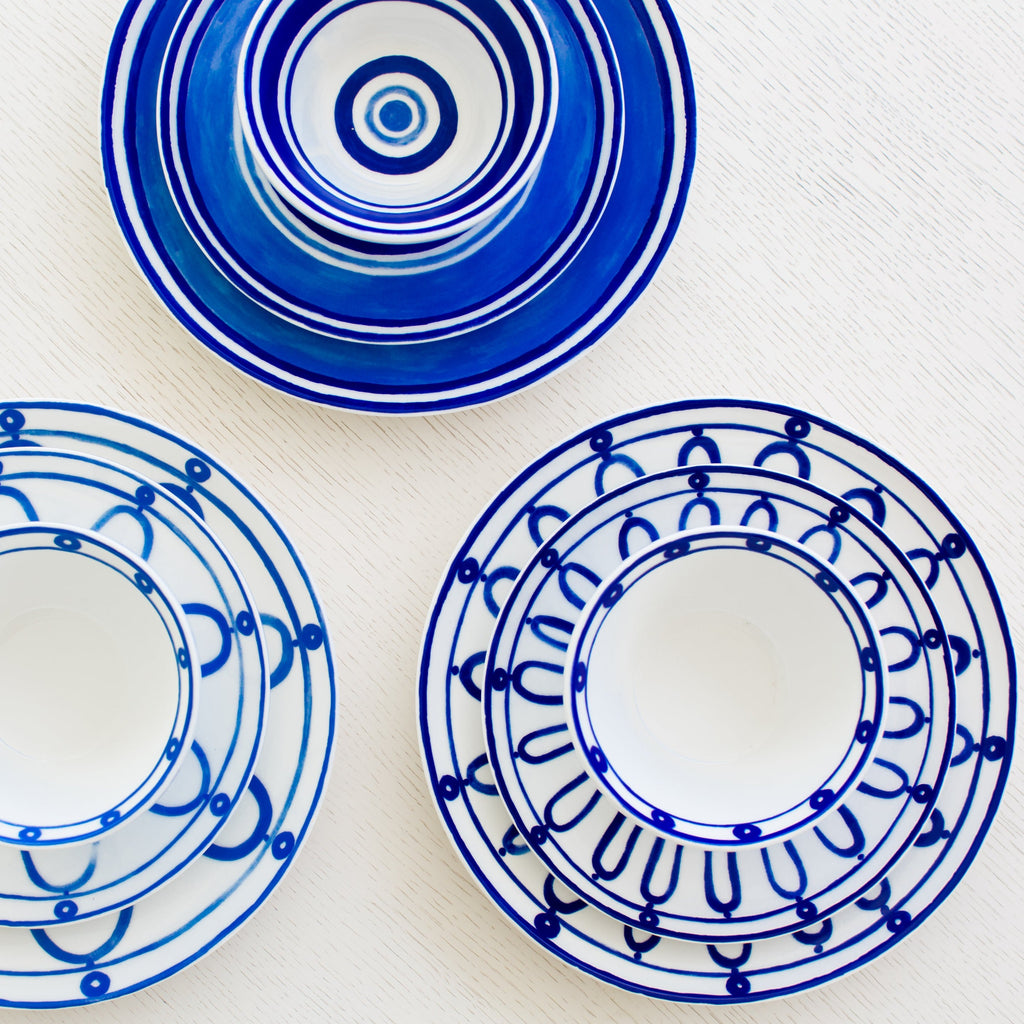 Kyma Blue Dessert Plate – Themis Z