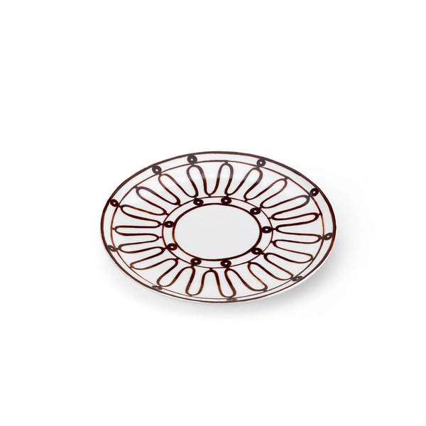 Kyma Brown Dessert Plate