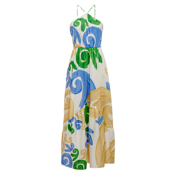 Gaia Halter Neck Dress