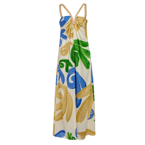 Gaia Rafia Strings Dress
