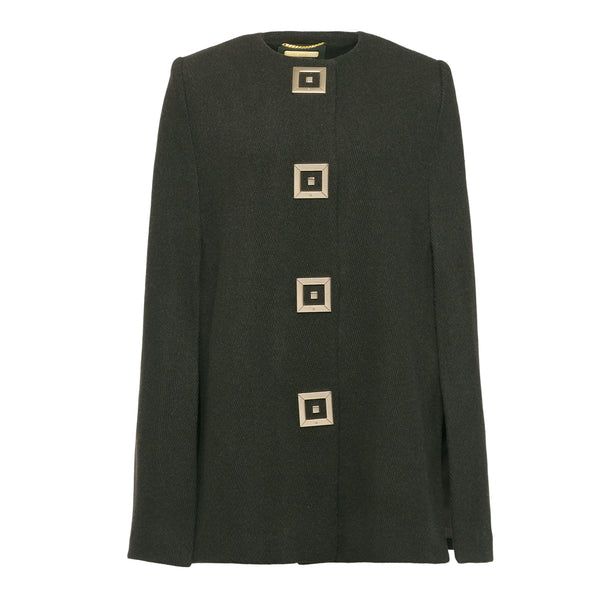 Infinity Gold Khaki Cape – Themis Z